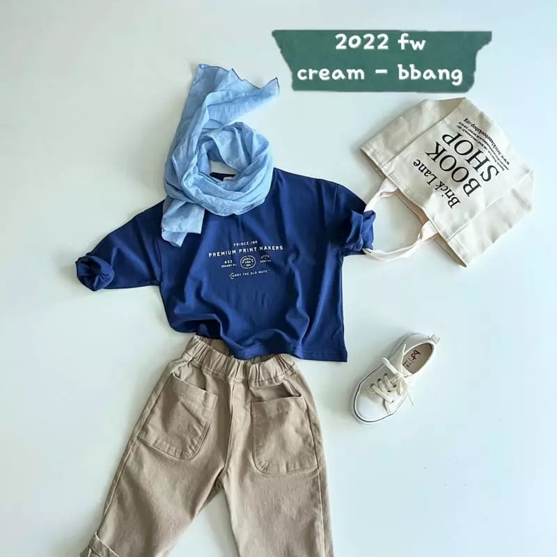 Cream Bbang - Korean Children Fashion - #fashionkids - Prince Paint Tee - 7
