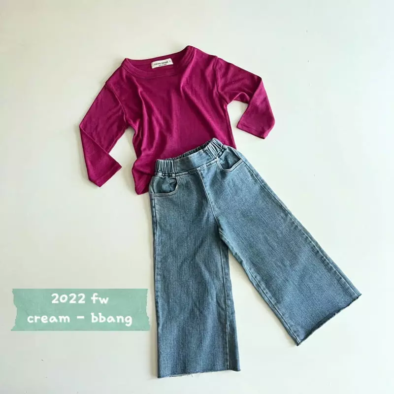 Cream Bbang - Korean Children Fashion - #discoveringself - Ella Knit Tee - 4