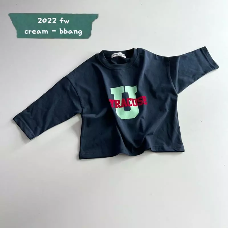 Cream Bbang - Korean Children Fashion - #kidsshorts - Yuhoo Rooking Tee - 11