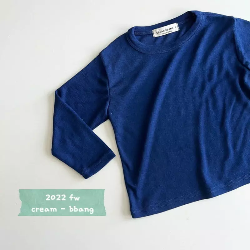 Cream Bbang - Korean Children Fashion - #kidsshorts - Ella Knit Tee - 5