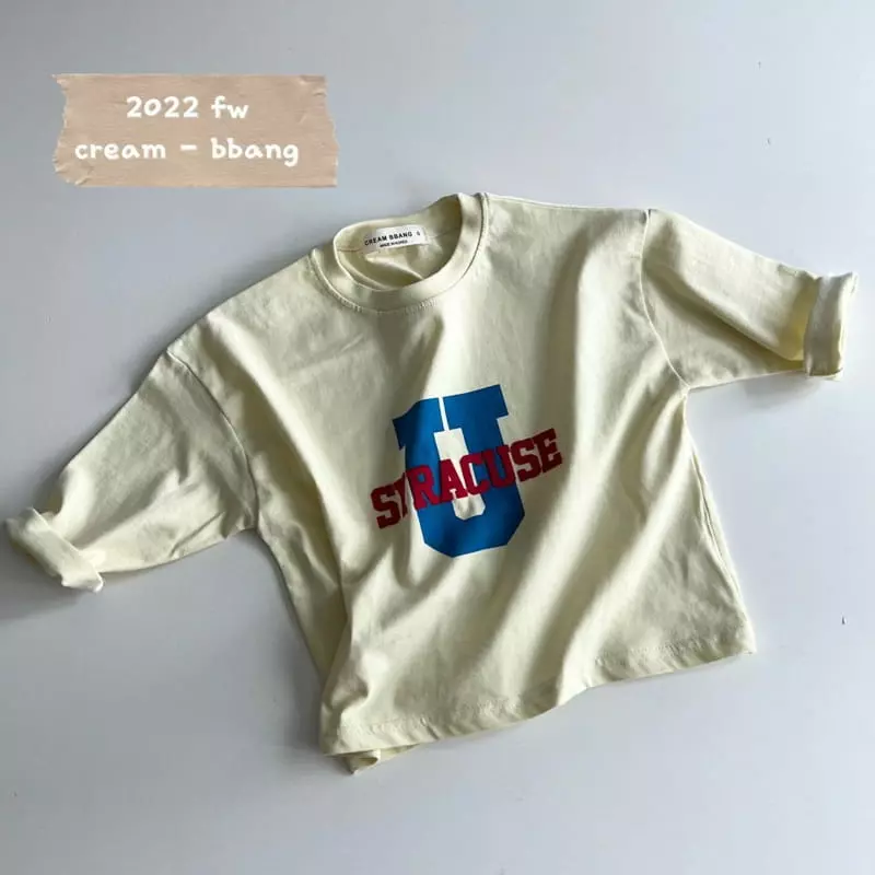 Cream Bbang - Korean Children Fashion - #kidsstore - Yuhoo Rooking Tee - 12