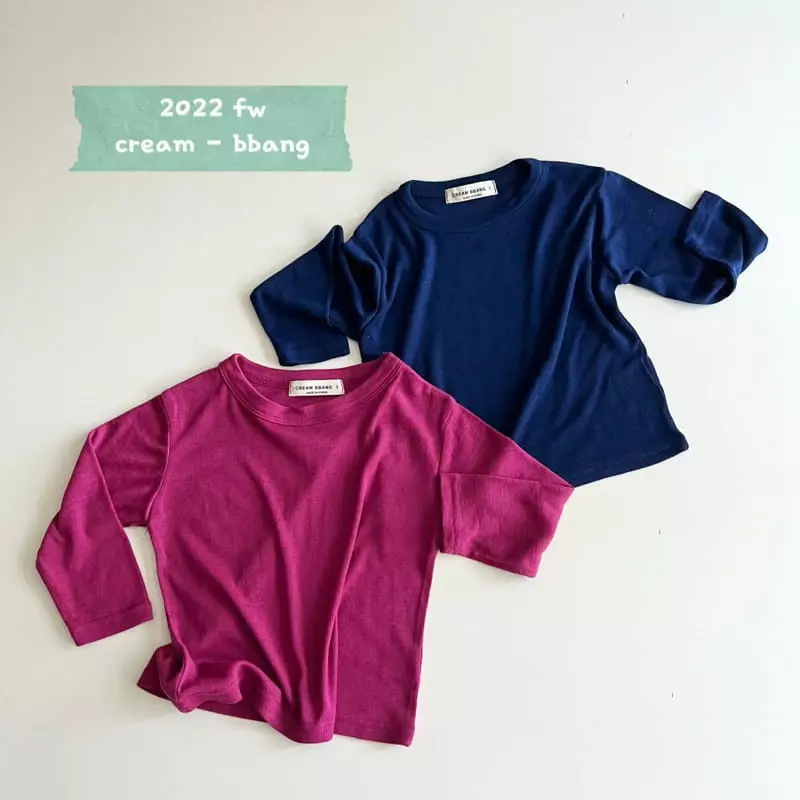 Cream Bbang - Korean Children Fashion - #kidsstore - Ella Knit Tee - 6