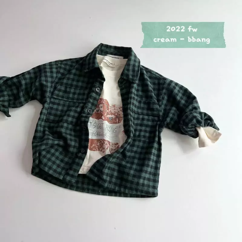 Cream Bbang - Korean Children Fashion - #kidzfashiontrend - Forever Single Tee - 8