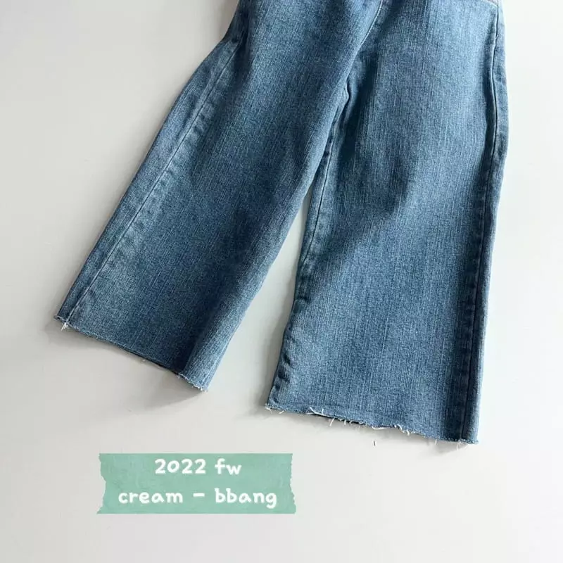 Cream Bbang - Korean Children Fashion - #kidzfashiontrend - Berry Jeans - 3