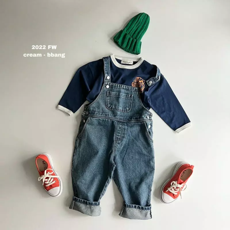 Cream Bbang - Korean Children Fashion - #kidzfashiontrend - Roren Piping Tee - 10
