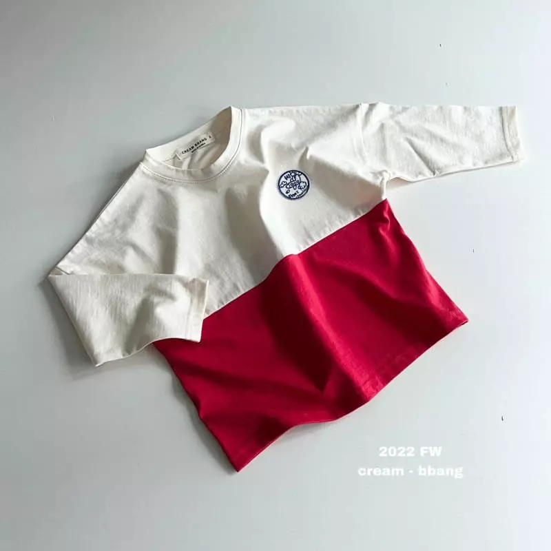 Cream Bbang - Korean Children Fashion - #kidzfashiontrend - Slit Wapen Tee - 8