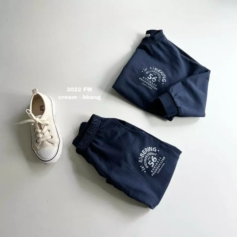 Cream Bbang - Korean Children Fashion - #littlefashionista - Numbering Sweatshirt - 7