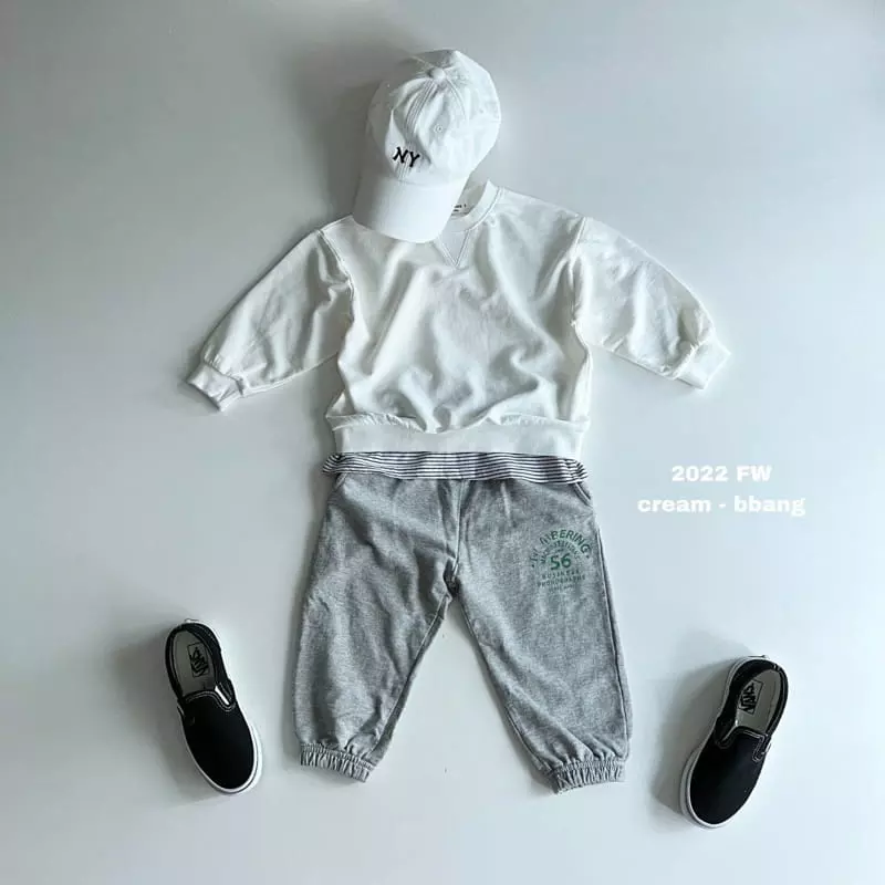 Cream Bbang - Korean Children Fashion - #magicofchildhood - Numbering Pants - 9