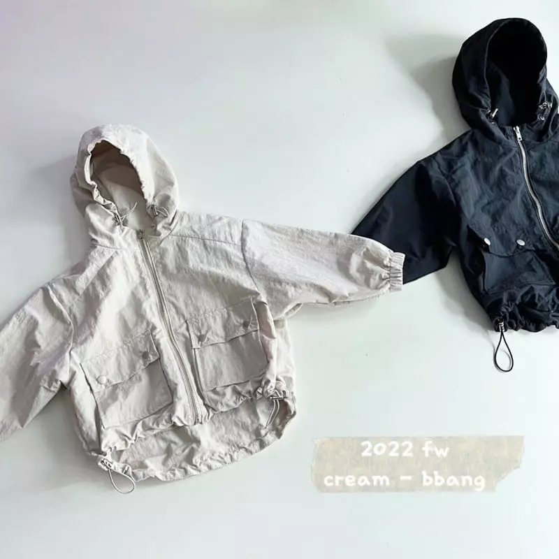 Cream Bbang - Korean Children Fashion - #prettylittlegirls - Classic Wide Hoody Jumper - 5