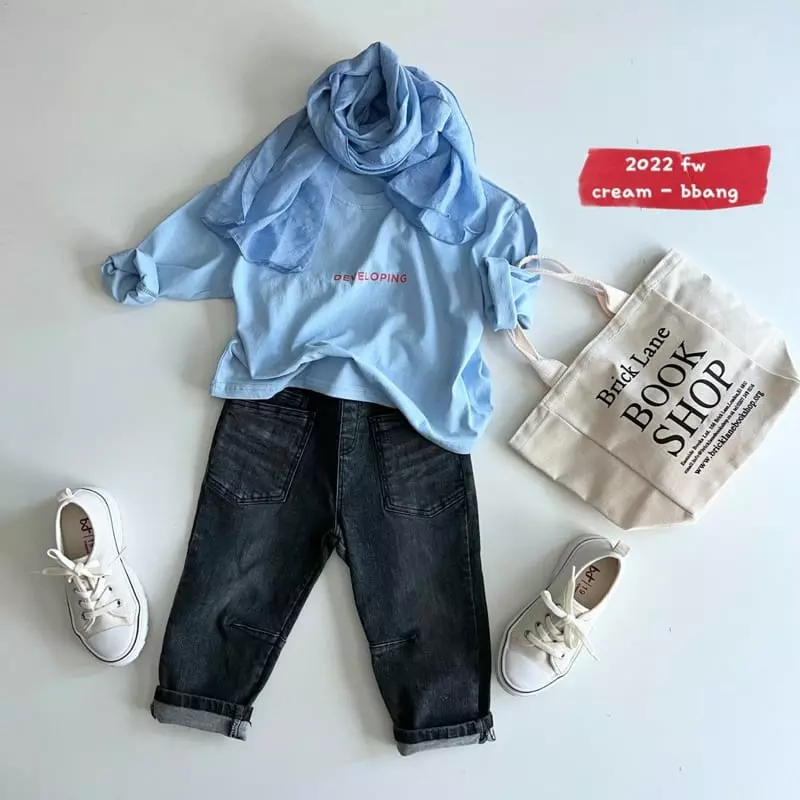 Cream Bbang - Korean Children Fashion - #prettylittlegirls - Developing Tee - 9