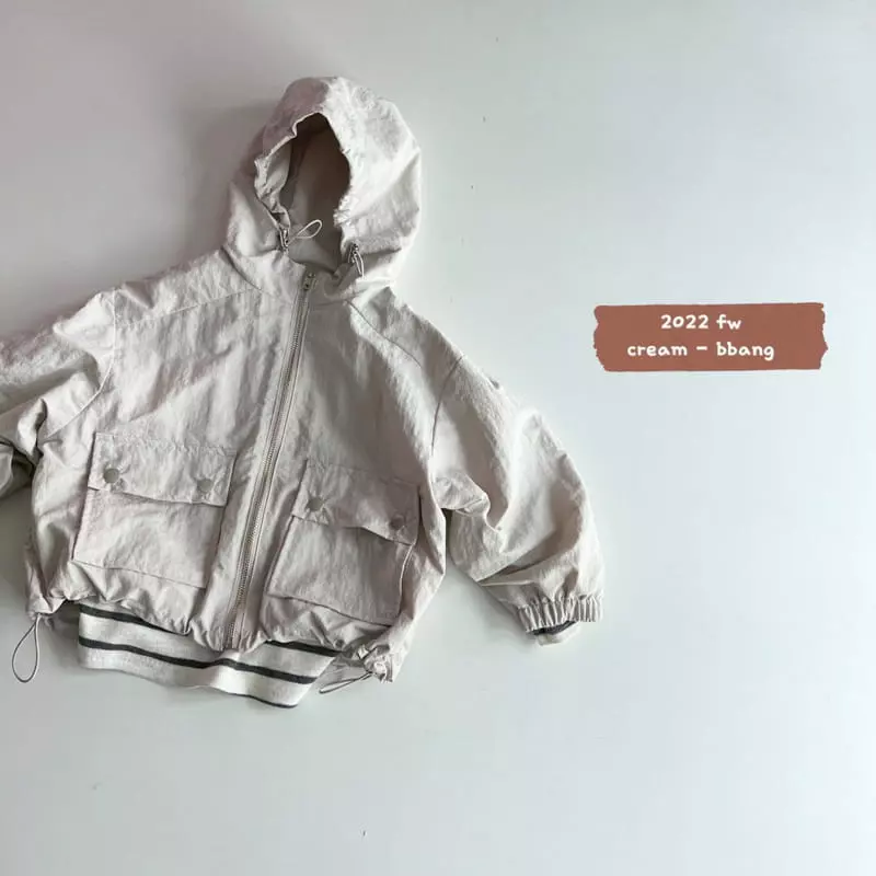 Cream Bbang - Korean Children Fashion - #stylishchildhood - Classic Wide Hoody Jumper - 8