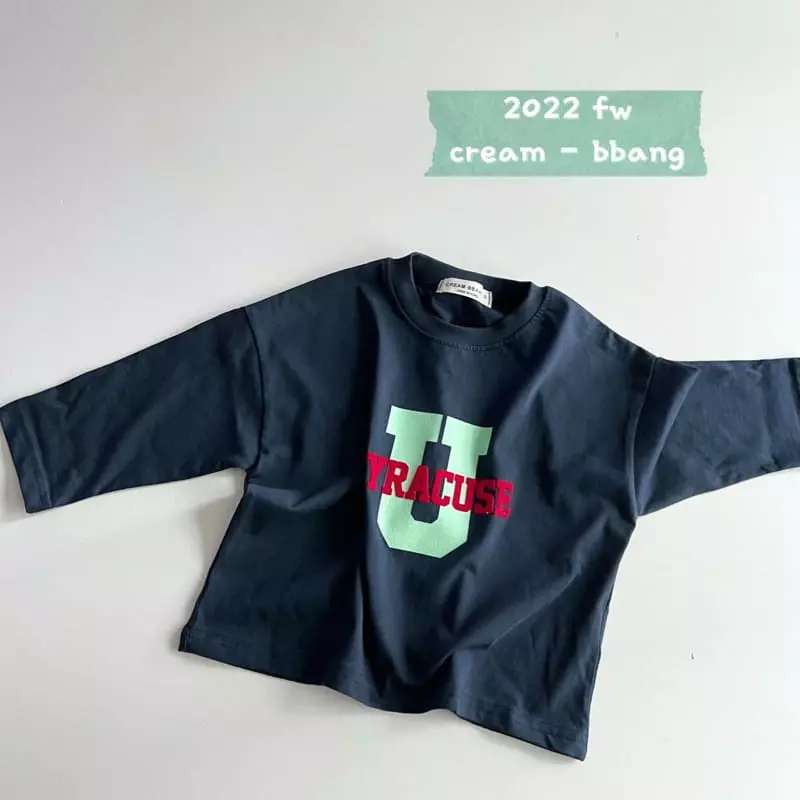 Cream Bbang - Korean Children Fashion - #stylishchildhood - Yuhoo Rooking Tee - 5
