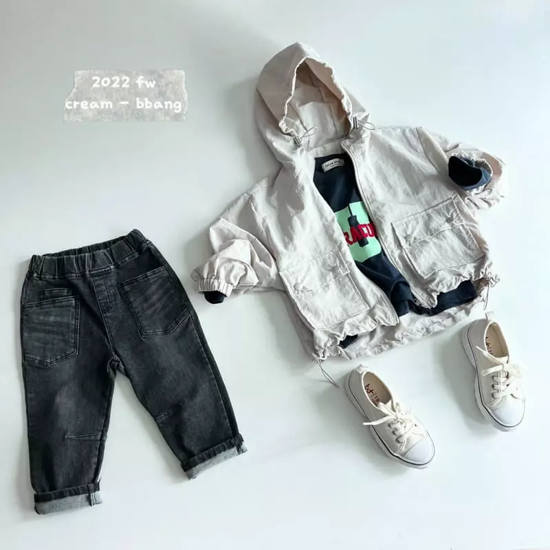 Cream Bbang - Korean Children Fashion - #todddlerfashion - Yuhoo Rooking Tee - 4