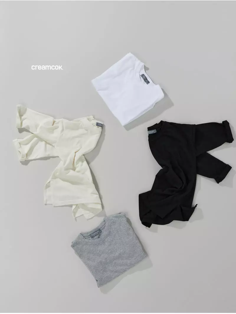 Creamcok - Korean Children Fashion - #kidsstore - Layered Slit Tee - 3