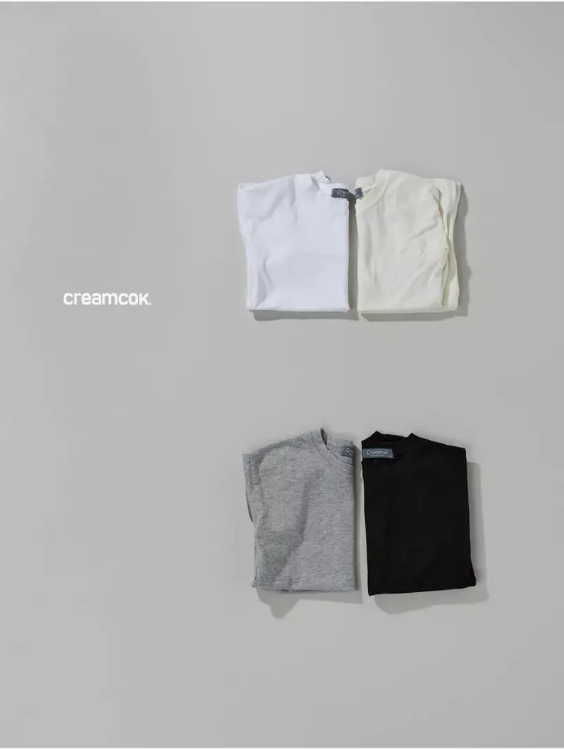 Creamcok - Korean Children Fashion - #kidzfashiontrend - Layered Slit Tee - 12