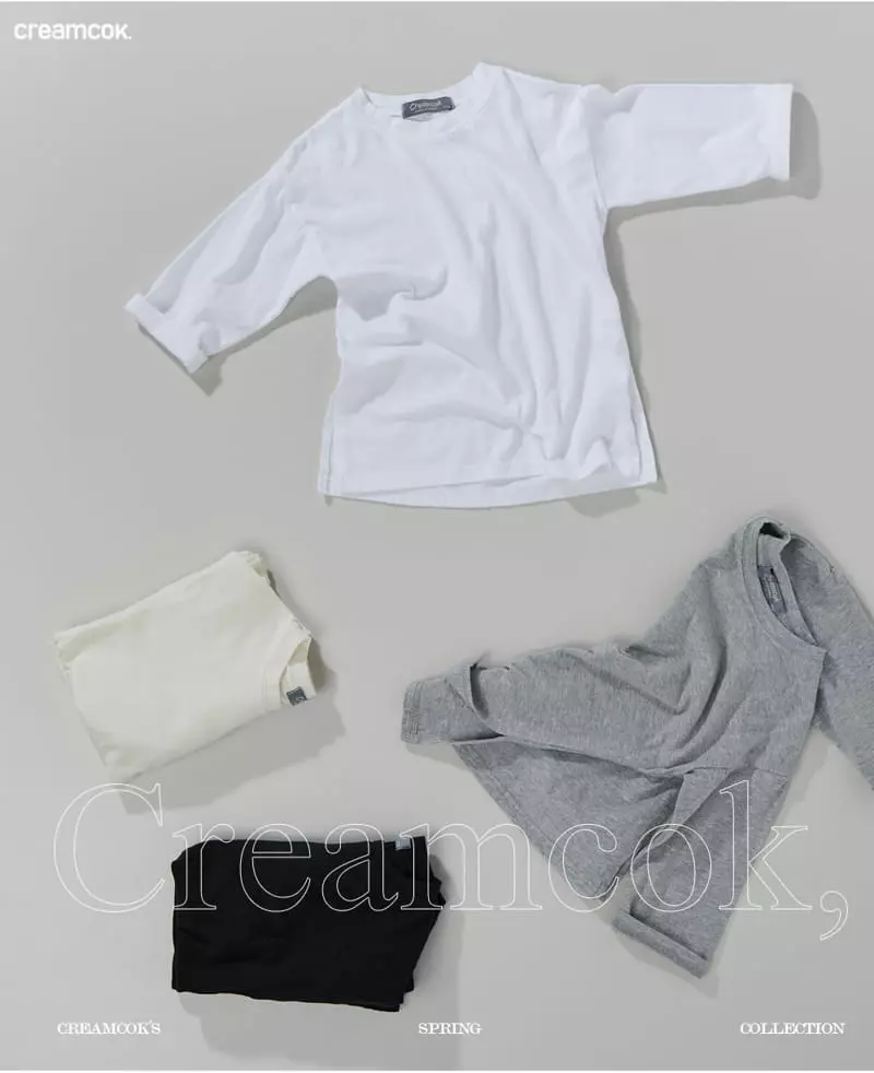 Creamcok - Korean Children Fashion - #todddlerfashion - Layered Slit Tee - 10