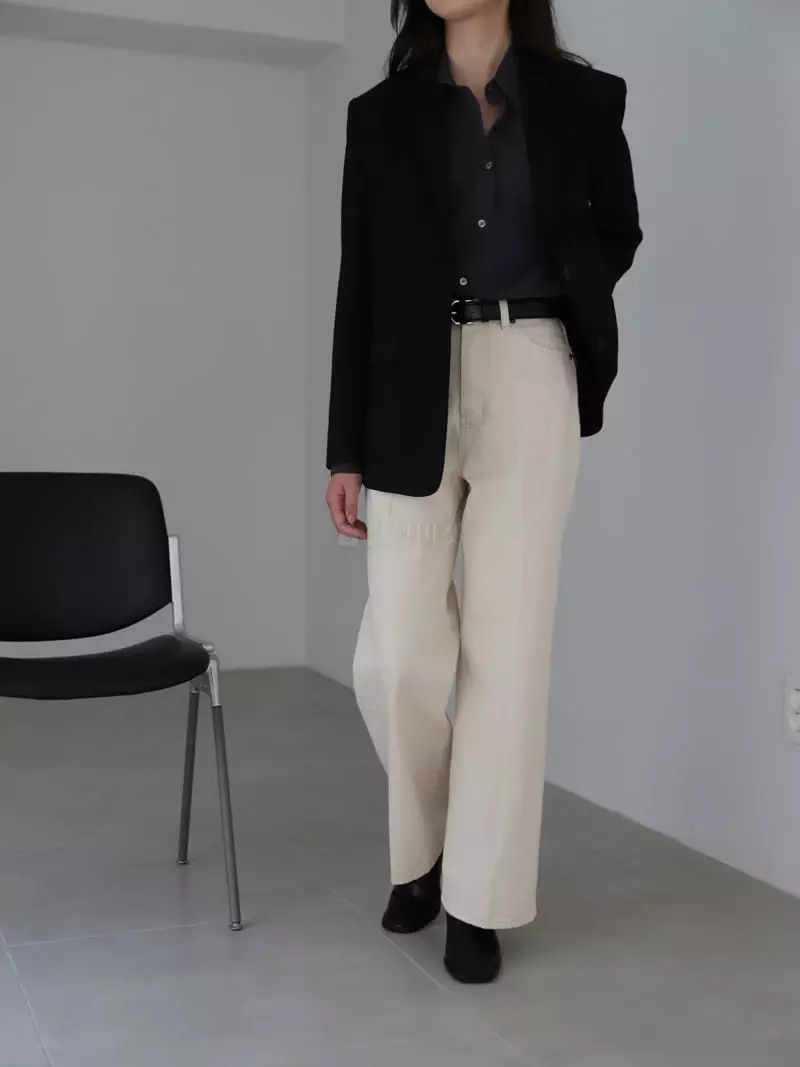 Cullum - Korean Women Fashion - #momslook - Bath Jeans - 6