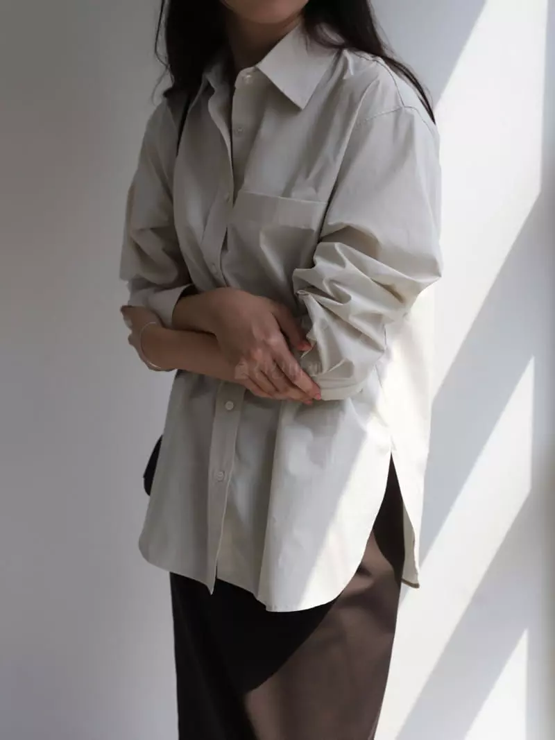 Cullum - Korean Women Fashion - #momslook - Barun Shirt - 9