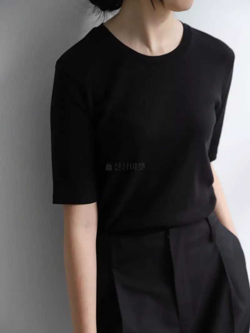 Cullum - Korean Women Fashion - #thatsdarling - Bis Rib Tee - 7