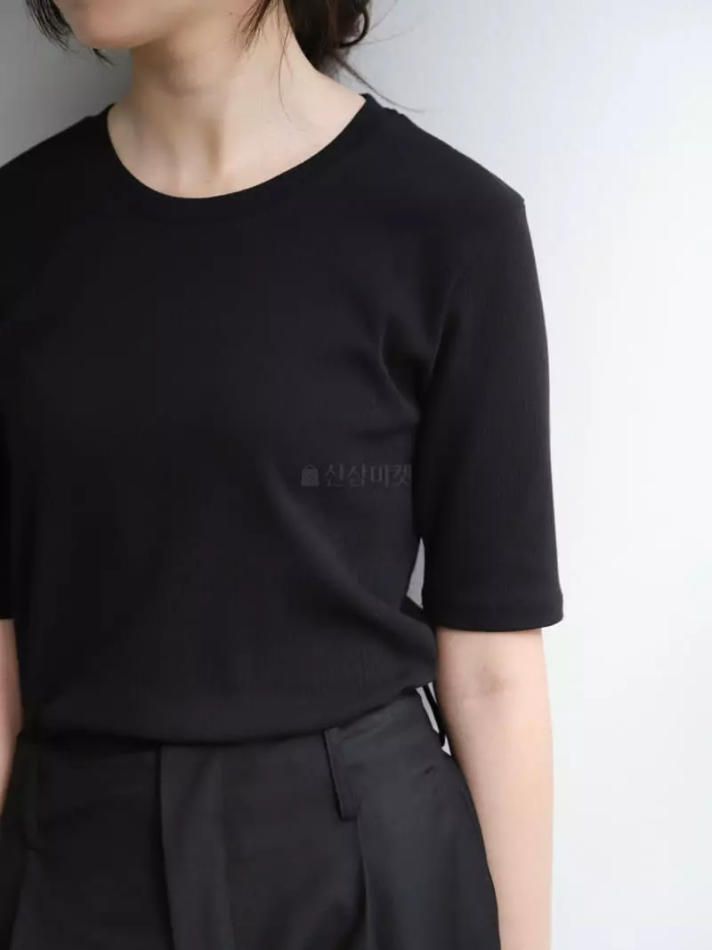 Cullum - Korean Women Fashion - #thelittlethings - Bis Rib Tee - 8