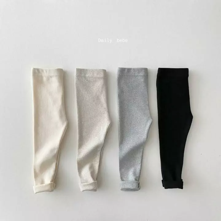 Daily Bebe - Korean Children Fashion - #Kfashion4kids - Basic Leggings - 6