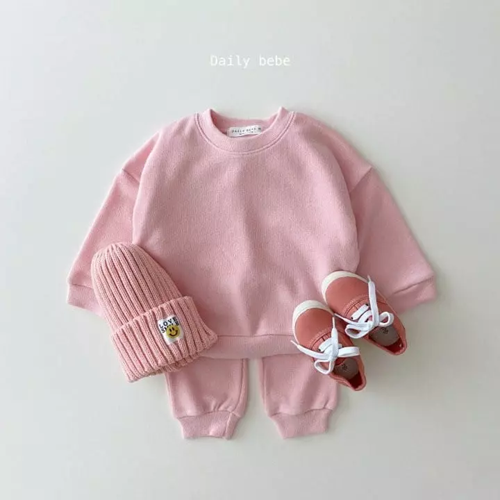 Daily Bebe - Korean Children Fashion - #Kfashion4kids - Boodle Bootscut Top Bottom Set - 7