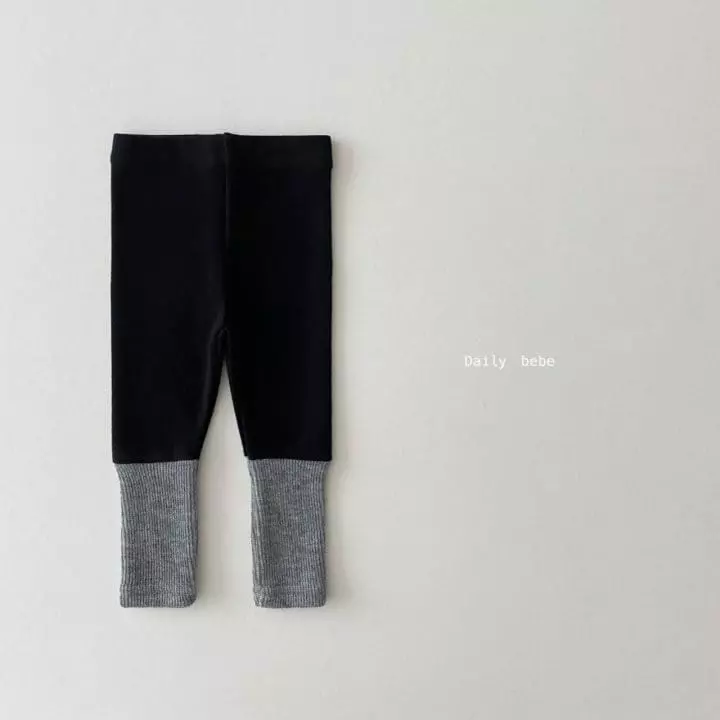 Daily Bebe - Korean Children Fashion - #childofig - Toshi Leggings - 9