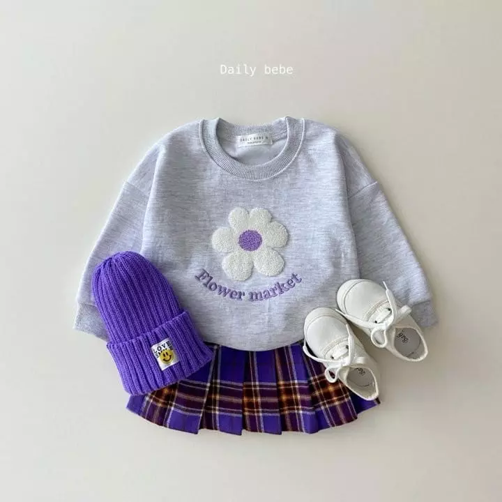 Daily Bebe - Korean Children Fashion - #childrensboutique - Check Wrinkle Skirt - 8