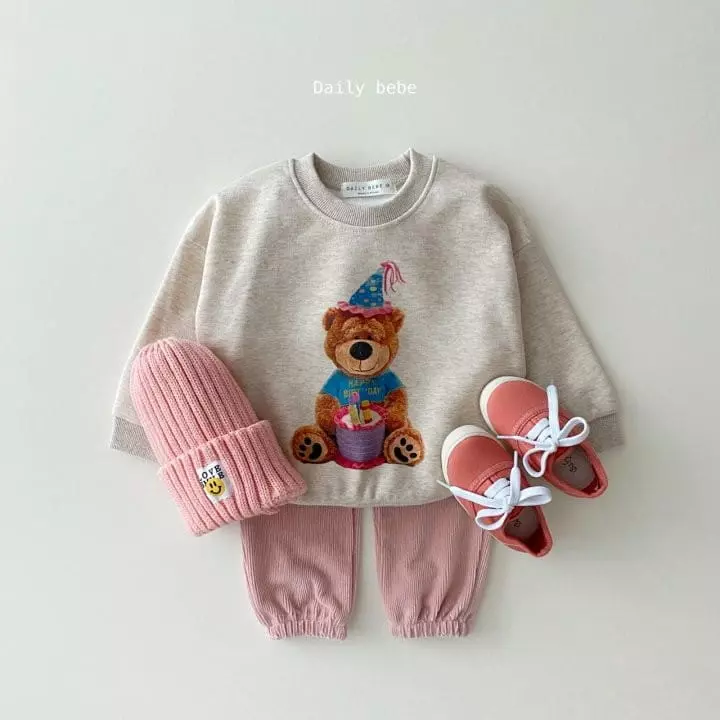 Daily Bebe - Korean Children Fashion - #childrensboutique - Small Rib Pants