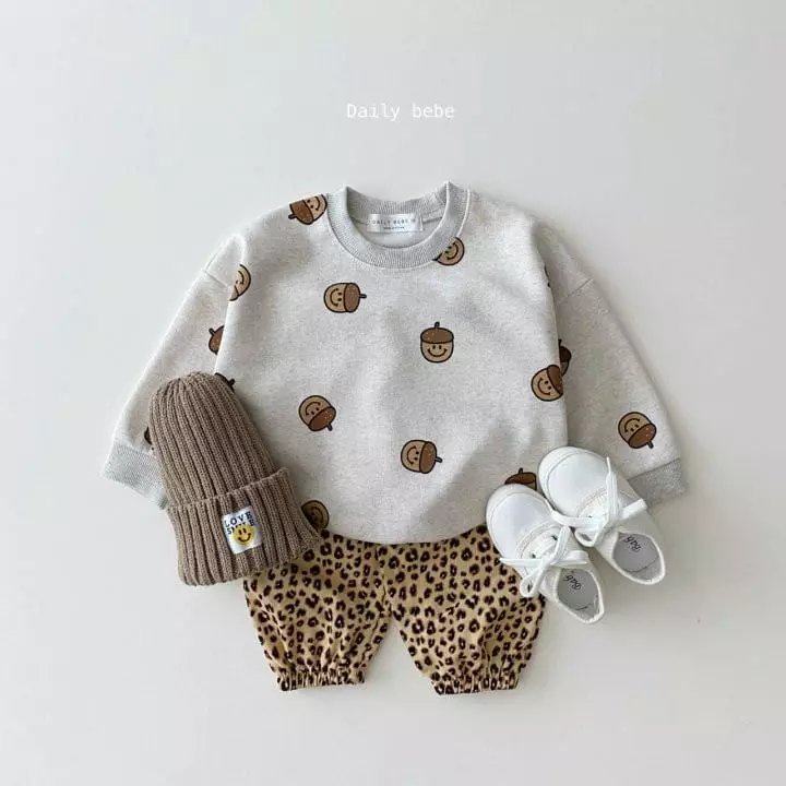 Daily Bebe - Korean Children Fashion - #designkidswear - Rib Pants - 2