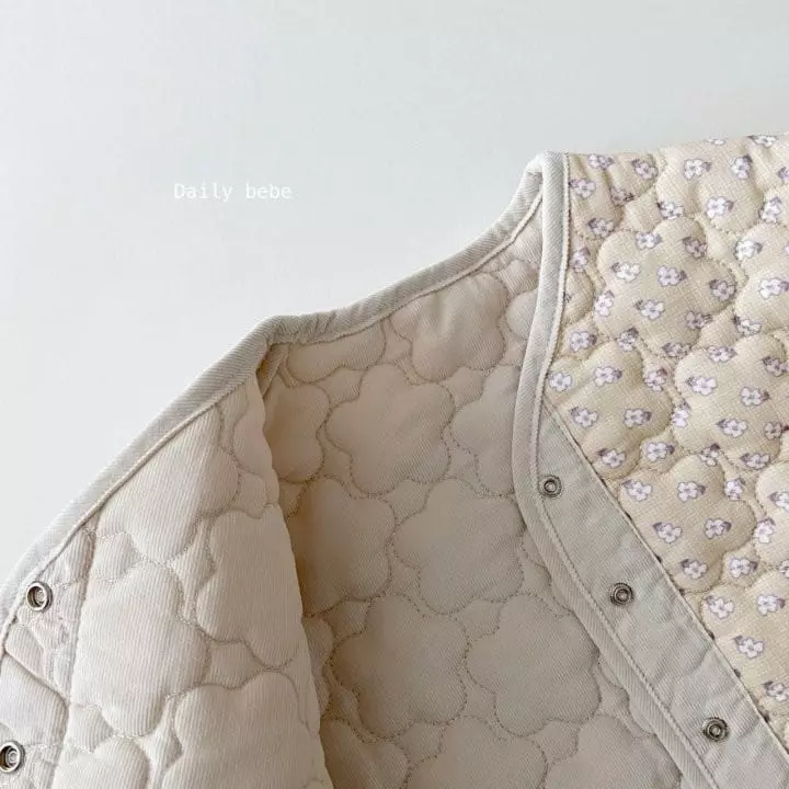 Daily Bebe - Korean Children Fashion - #fashionkids - Flower Reversible Jumper