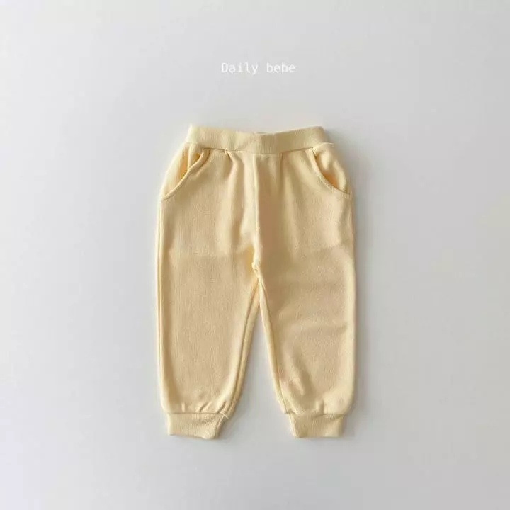 Daily Bebe - Korean Children Fashion - #fashionkids - Boodle Jogger Top Bottom Set - 2