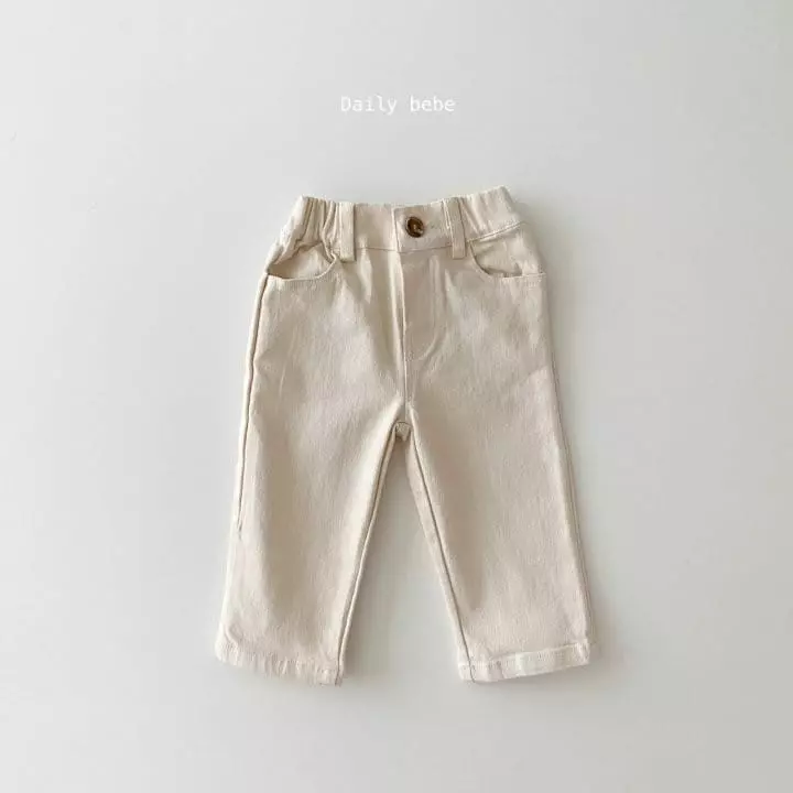 Daily Bebe - Korean Children Fashion - #fashionkids - Span Pants - 9