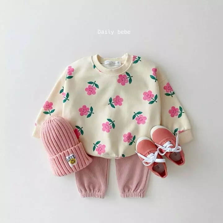 Daily Bebe - Korean Children Fashion - #discoveringself - Small Rib Pants - 4