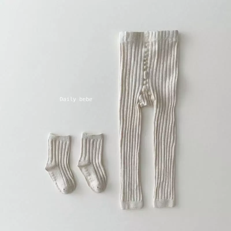Daily Bebe - Korean Children Fashion - #kidsshorts - Sperate Tights - 2