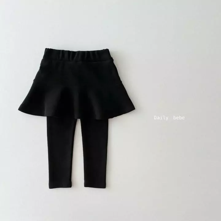 Daily Bebe - Korean Children Fashion - #kidsstore - Skirt Leggings - 3