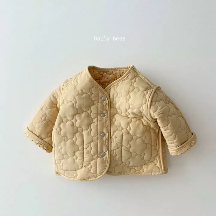 Daily Bebe - Korean Children Fashion - #kidsstore - Flower Reversible Jumper - 4