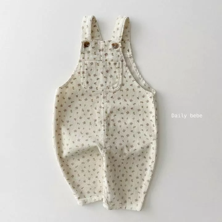 Daily Bebe - Korean Children Fashion - #littlefashionista - Dungarees Pants - 2