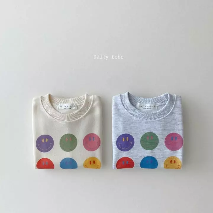Daily Bebe - Korean Children Fashion - #littlefashionista - 9 Smile Sweatshirt - 11