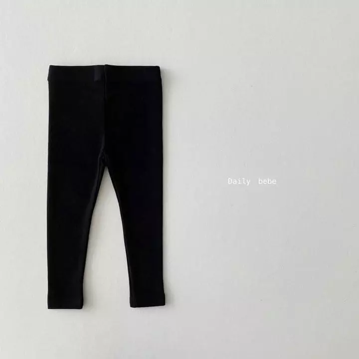 Daily Bebe - Korean Children Fashion - #littlefashionista - Basic Leggings - 7