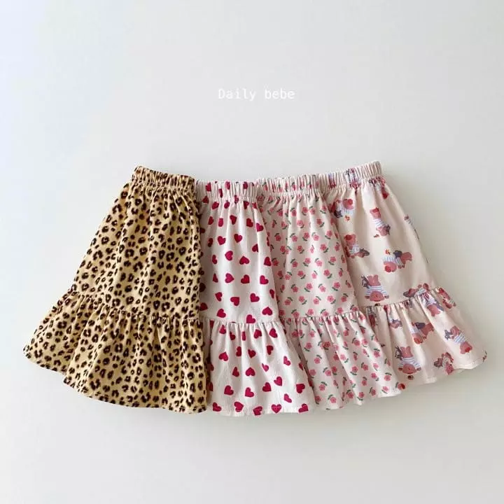 Daily Bebe - Korean Children Fashion - #magicofchildhood - Rib Skirt - 9