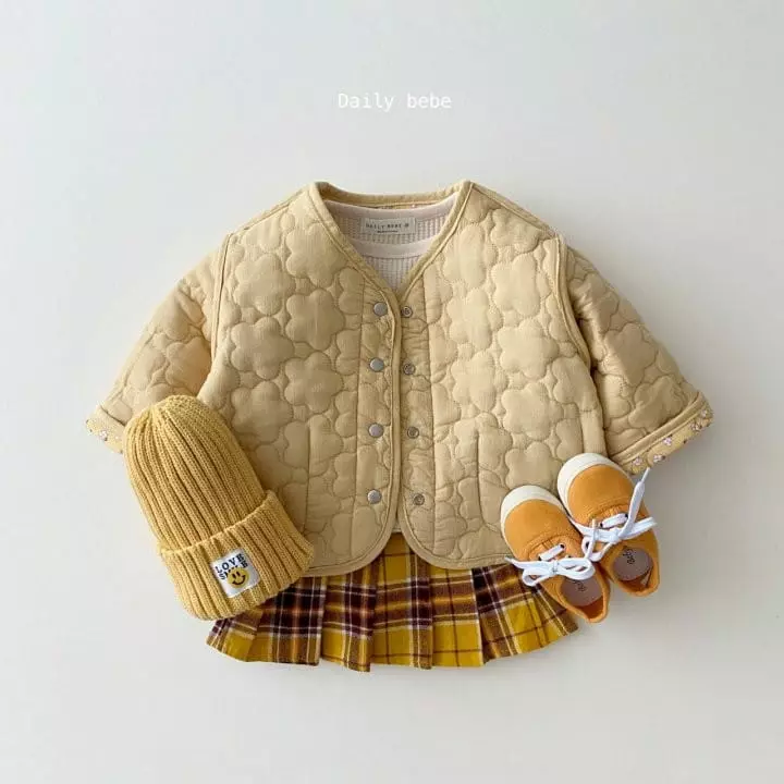 Daily Bebe - Korean Children Fashion - #magicofchildhood - Flower Reversible Jumper - 7