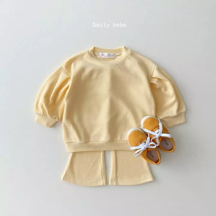 Daily Bebe - Korean Children Fashion - #magicofchildhood - Boodle Jogger Top Bottom Set - 8