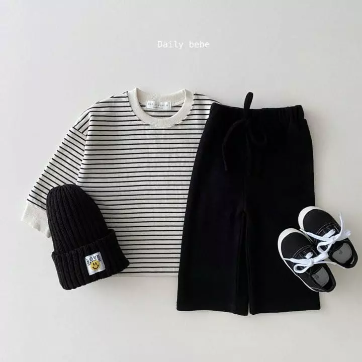 Daily Bebe - Korean Children Fashion - #magicofchildhood - Wide Pants - 12