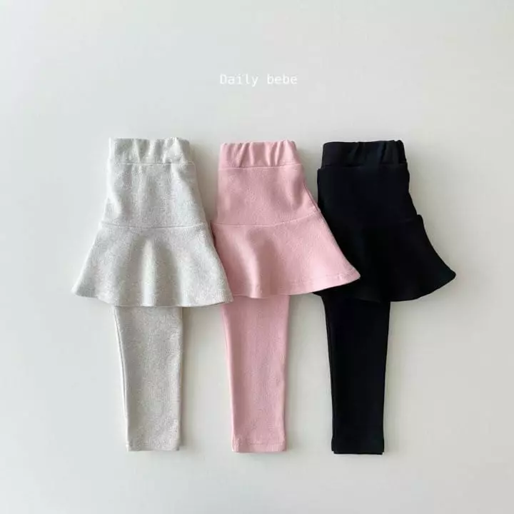 Daily Bebe - Korean Children Fashion - #magicofchildhood - Skirt Leggings - 7