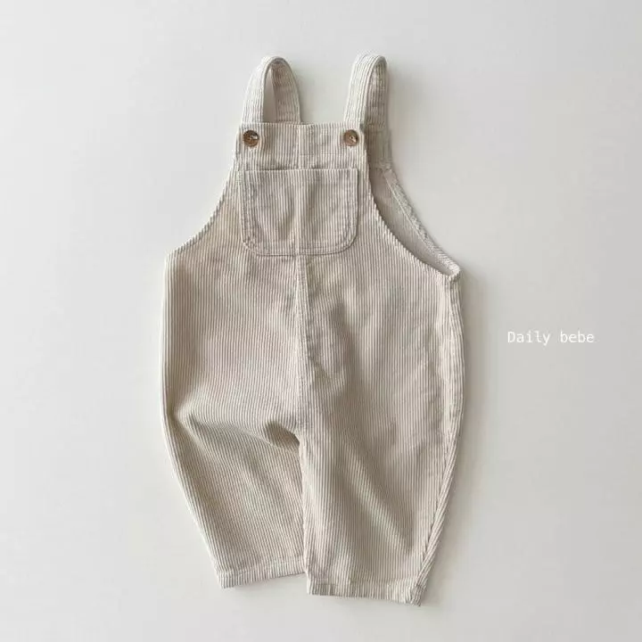 Daily Bebe - Korean Children Fashion - #magicofchildhood - Dungarees Pants - 4