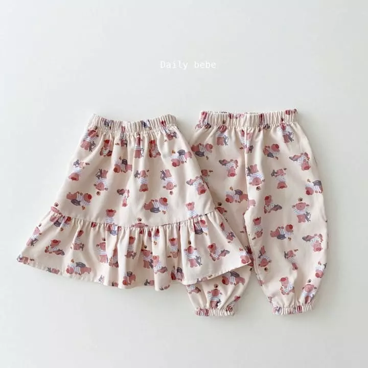 Daily Bebe - Korean Children Fashion - #minifashionista - Rib Pants - 11