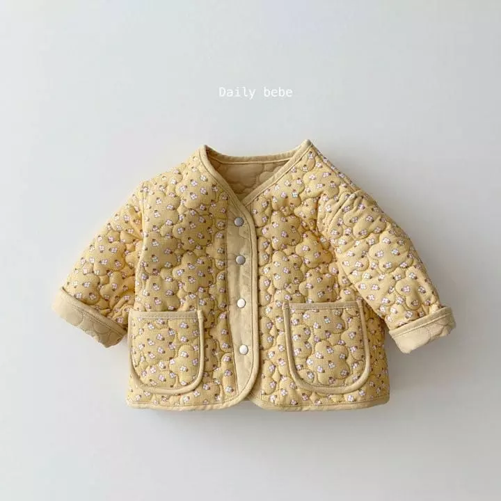Daily Bebe - Korean Children Fashion - #minifashionista - Flower Reversible Jumper - 8