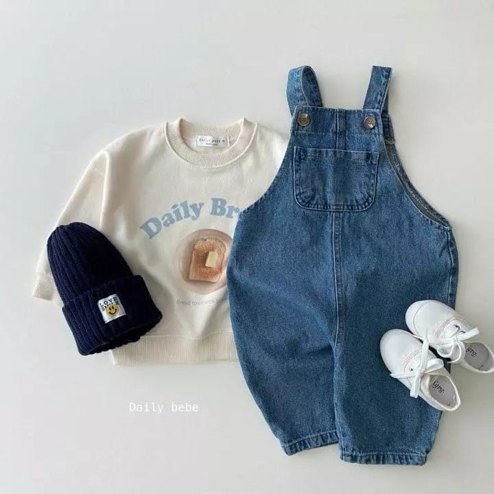 Daily Bebe - Korean Children Fashion - #prettylittlegirls - Dungarees Pants - 5