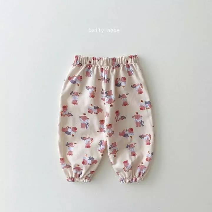 Daily Bebe - Korean Children Fashion - #prettylittlegirls - Rib Pants - 12